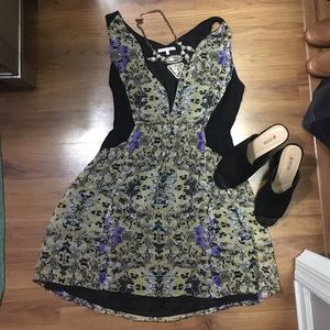 Madewell Sliming Floral Dress, worn once